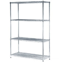 Hot selling metal shelving racks,wire storage shelf,Chrome Wire Mesh Shelving